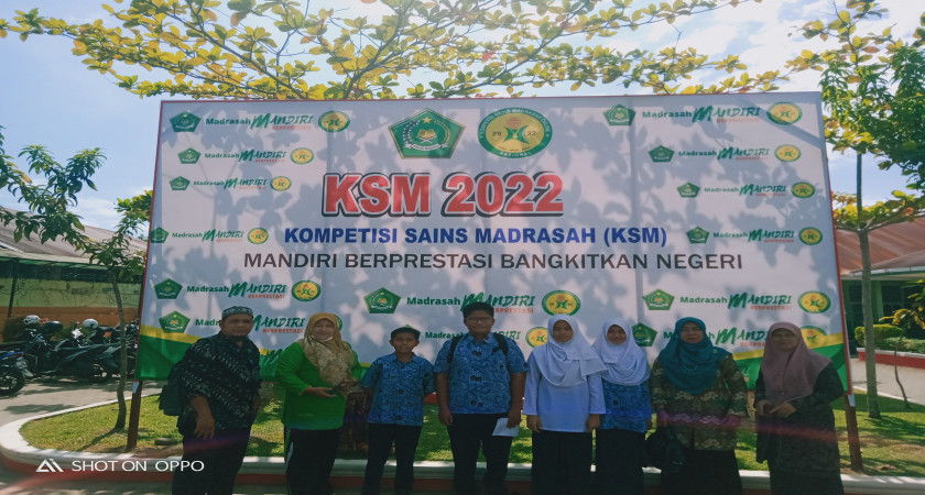 6 SISWA MTs Negeri 5 Kota Padang Ikuti Simulasi KSM 2022