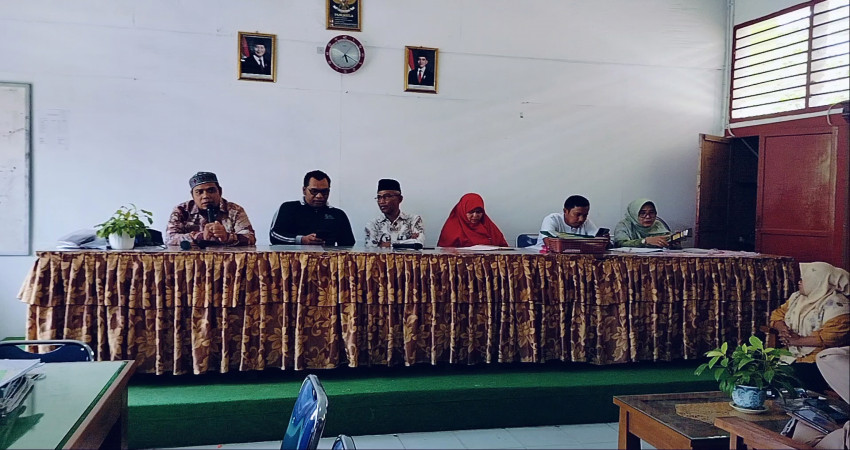 MTsN 5 Kota Padang Gelar Rapat Evaluasi Pesantren Ramadan dan Persiapan Ramadan Festival