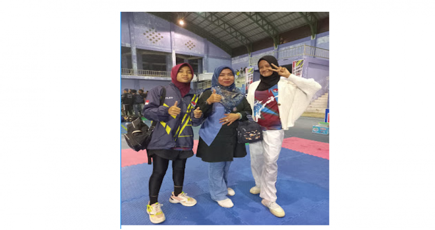 Jagoan MTsN 5 Kota Padang Sabet 3 Medali Di Ajang Kejuaraan Taekwondo