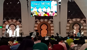 MTsN 5 Kota Padang Hadiri Peringatan Isra Mikraj dan Pencanangan Pesantren Ramadhan 1447 H