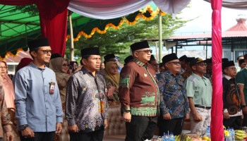 Pj.Wali Kota Padang Launching Hari Amal Bakti ke-79 di MTsN 5 Kota Padang : Ciptakan Generasi Muda Handal dan Tangguh