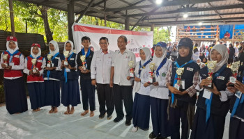 MTsN 5 Kota Padang Raih Juara Satu Lomba Kepalang Merahan Wahana Jumtek PMI 2024