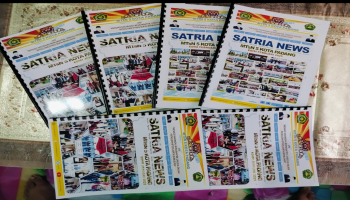 Kepala MTsN 5 Kota Padang Louncing Satria News Edisi Februari 2025