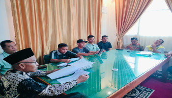 Kepala MTsN 5 Kota Padang Pimpin Rapat Koordinasi PPDB